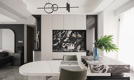 145㎡意式极简豪宅曝光！85后企业家用黑白灰演绎‘低调的奢华’，邻居直呼高级！