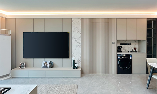 95后宝妈的治愈系美宅！简约温柔配色+飘窗阅读角，越住越上头！